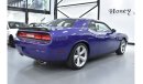 دودج تشالينجر EXCELLENT DEAL for our Dodge Challenger SRT8 6.1 HEMI ( 2010 Model ) in Purple / Violet Color GCC Sp