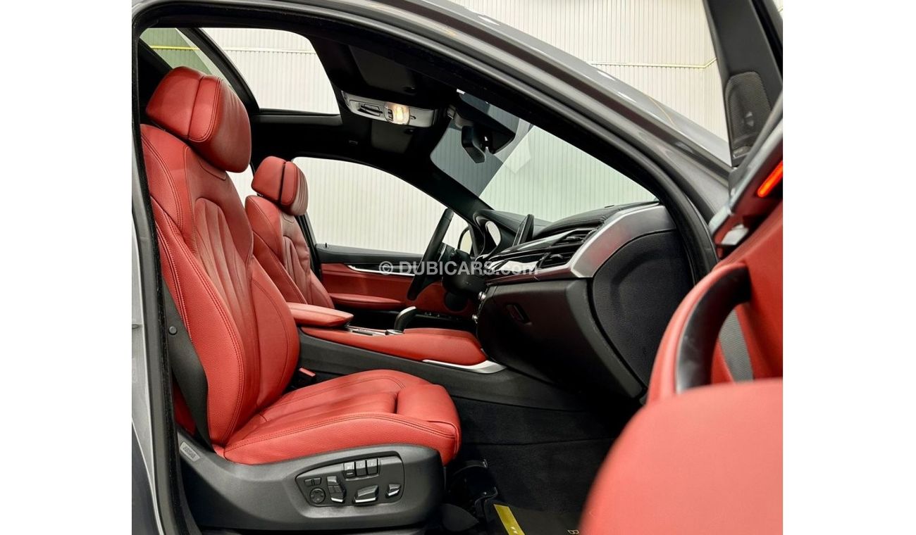 BMW X6 35i M Sport 2019 BMW X6 xDrive35i M-Sport, Warranty, October 2028 BMW Service Contract, Full Options