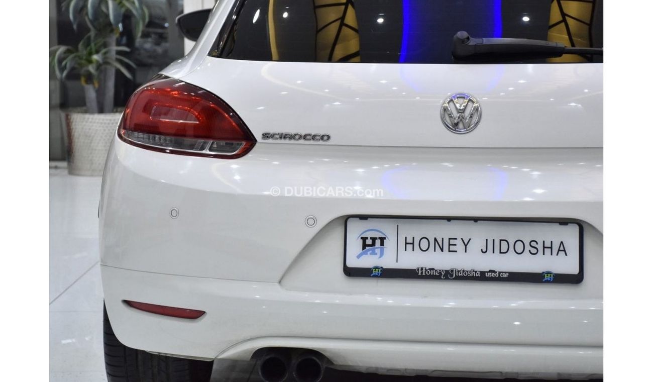 Volkswagen Scirocco EXCELLENT DEAL for our Volkswagen Scirocco 2.0 TSi ( 2013 Model ) in White Color GCC Specs