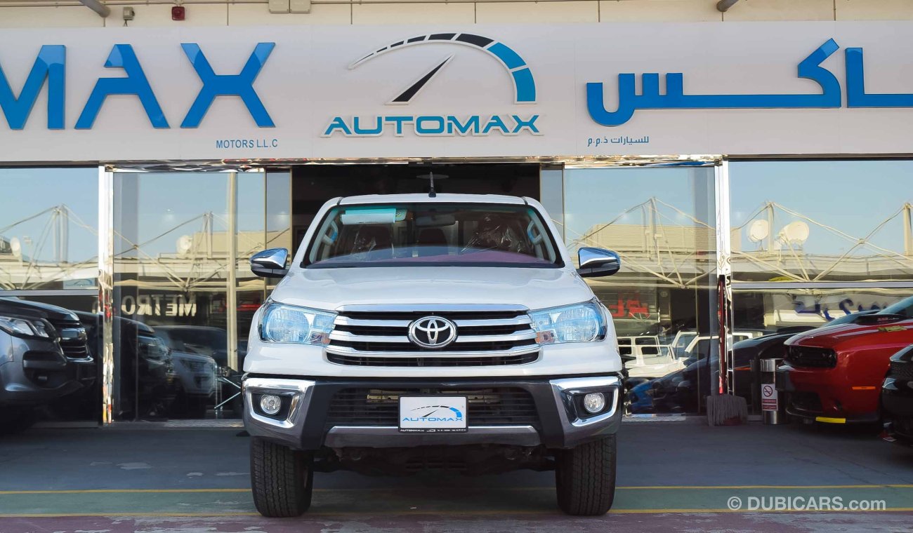 Toyota Hilux 2019 GLX SR5 2.7 4X4, Manual Transmission, GCC, w/ 5Yrs or 200K km Warranty Al Futtaim