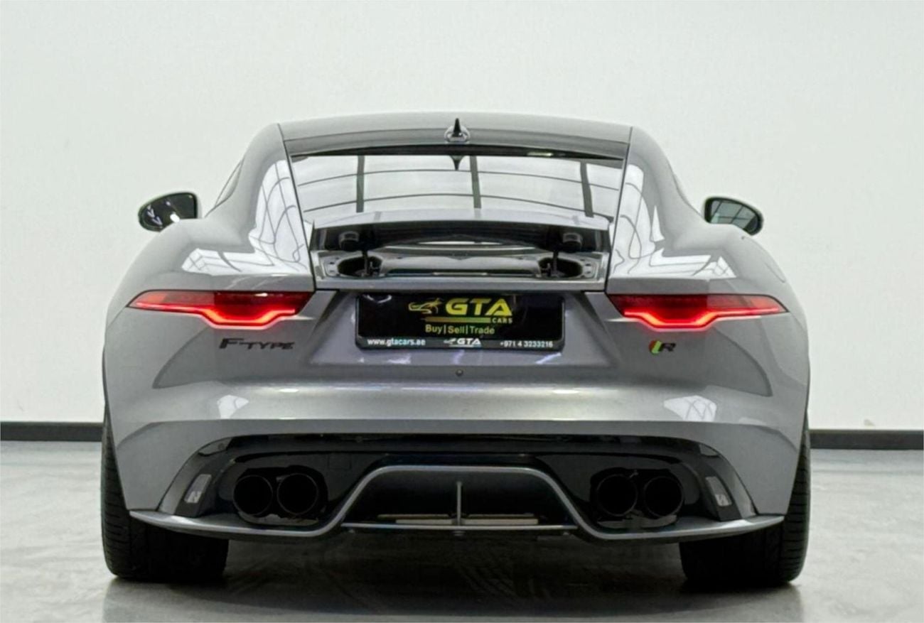 Jaguar F Type R 5.0L (550 HP) Coupe AWD 2021 Jaguar F-TYPE R ,Warranty ,Service History, Euro Specification
