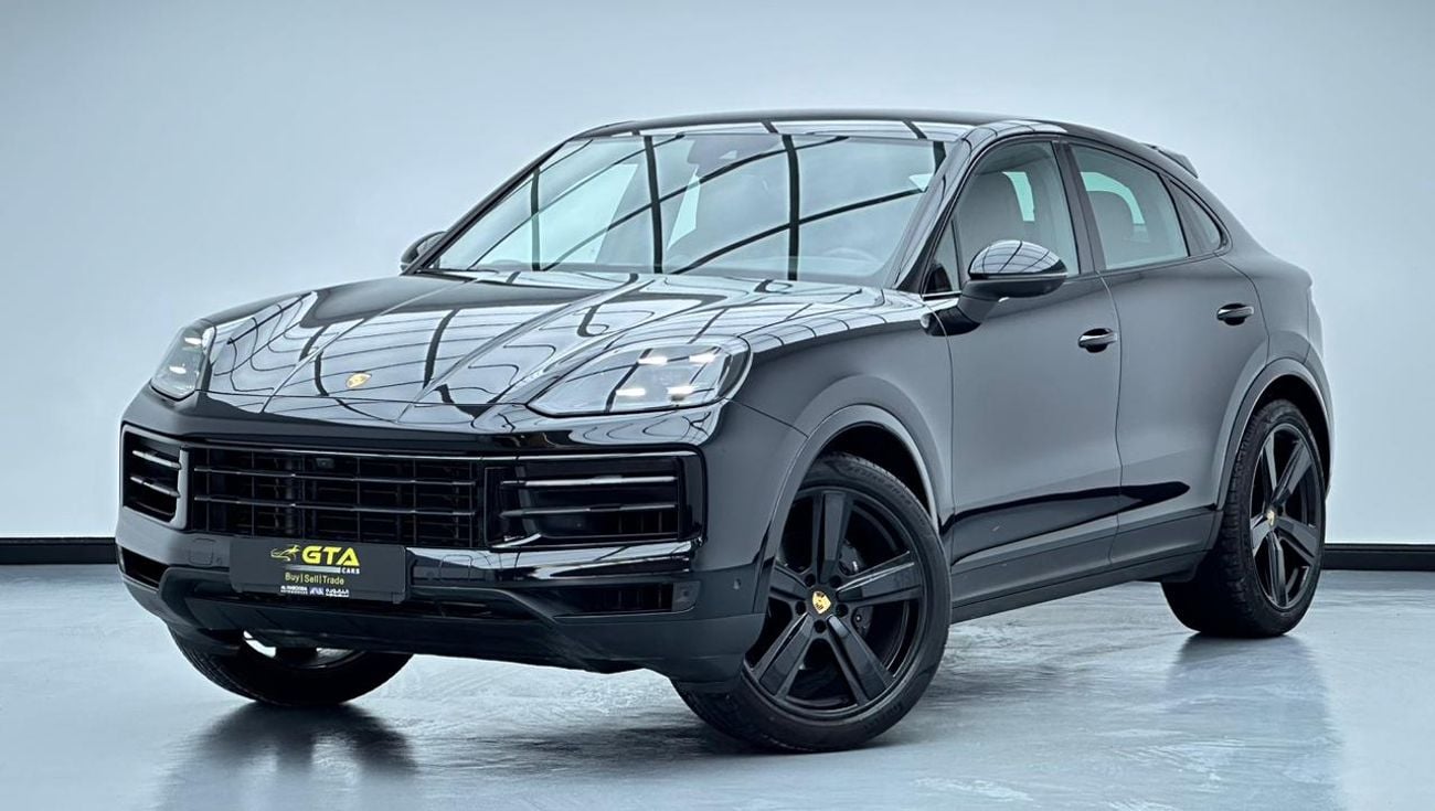 Porsche Cayenne Base Coupe 2025 Porsche Cayenne Coupe, Jan/2027 Porsche Warranty, Porsche Full Service History, GCC