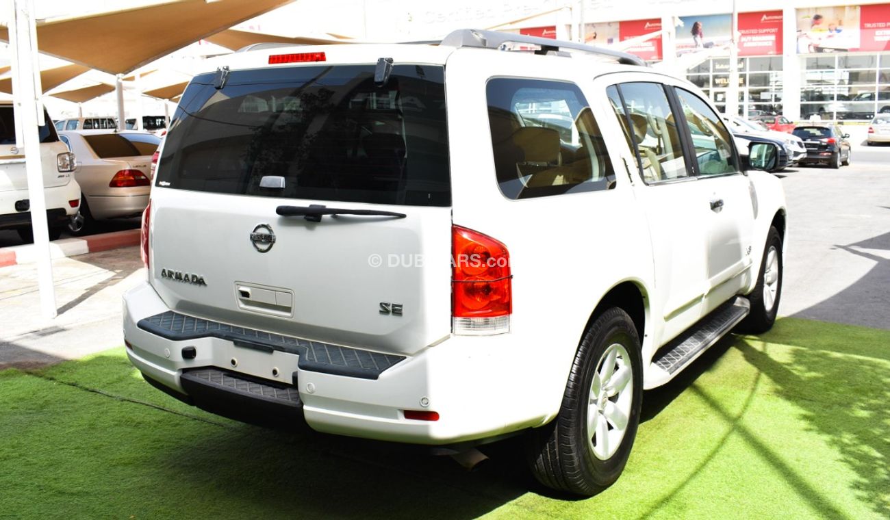 Nissan Armada SE, 2011 Gulf model, number one, cruise control slot, sensor wheels, rear camera, rear spoiler, in e