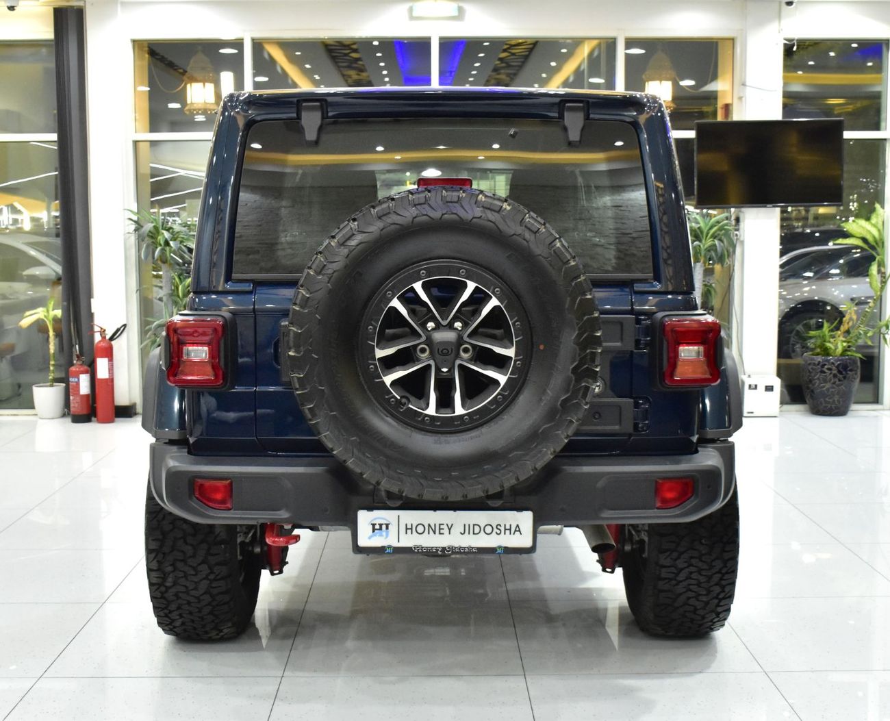 Jeep Wrangler EXCELLENT DEAL for our Jeep Wrangler Unlimited Rubicon 2.0L ( 2025 Model ) in Blue Color GCC Specs