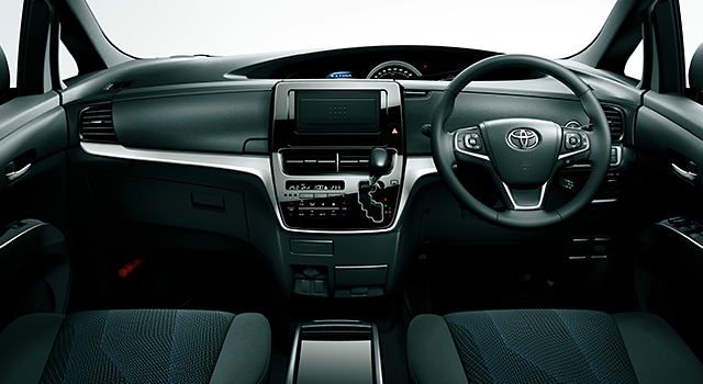 Toyota Estima interior - Side Profile
