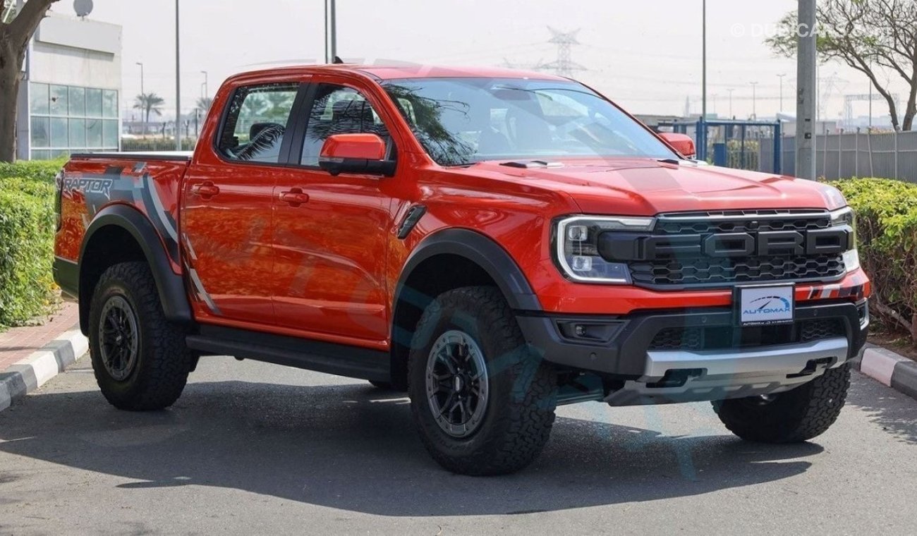 فورد رانجر Raptor V6 3.0L TT 4X4 , 2024 GCC , 0Km , With 5 Yrs or 120K Km WNTY @Official Dealer