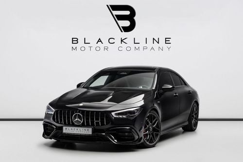 Mercedes Benz CLA 45 AMG S BACK TO DUBAI | BACK IN MOTION | 2028 Mercedes Warranty + Service Contract, GCC