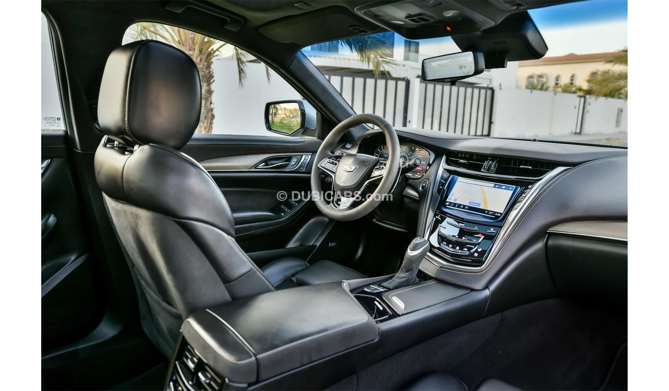 كاديلاك CTS -V 6.2L 640 HP - Sedan - AED 4,485 PM - 0% DP