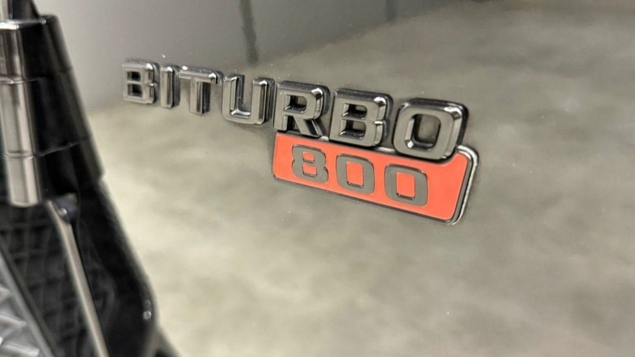 BRABUS 800 - Mercedes-AMG G 63 | 1 of 10 Worldwide | Ultra-Exclusive High-Performance SUV | Recent service in Gargash