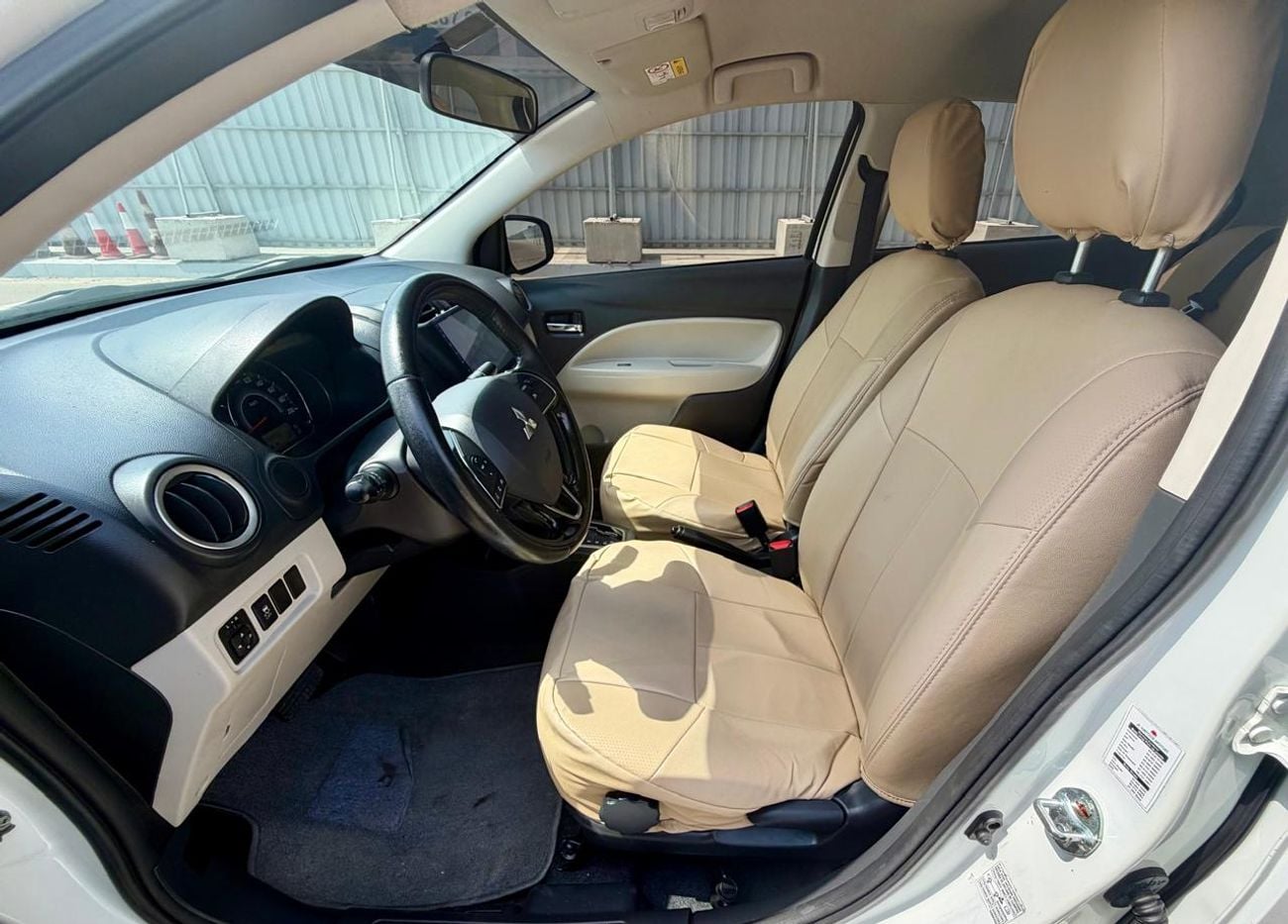 Mitsubishi Attrage GLX MID GLX MEDIUM LINE TRIM, 1.2L, GCC, ACCIDENT FREE, (280/-MONTHLY)