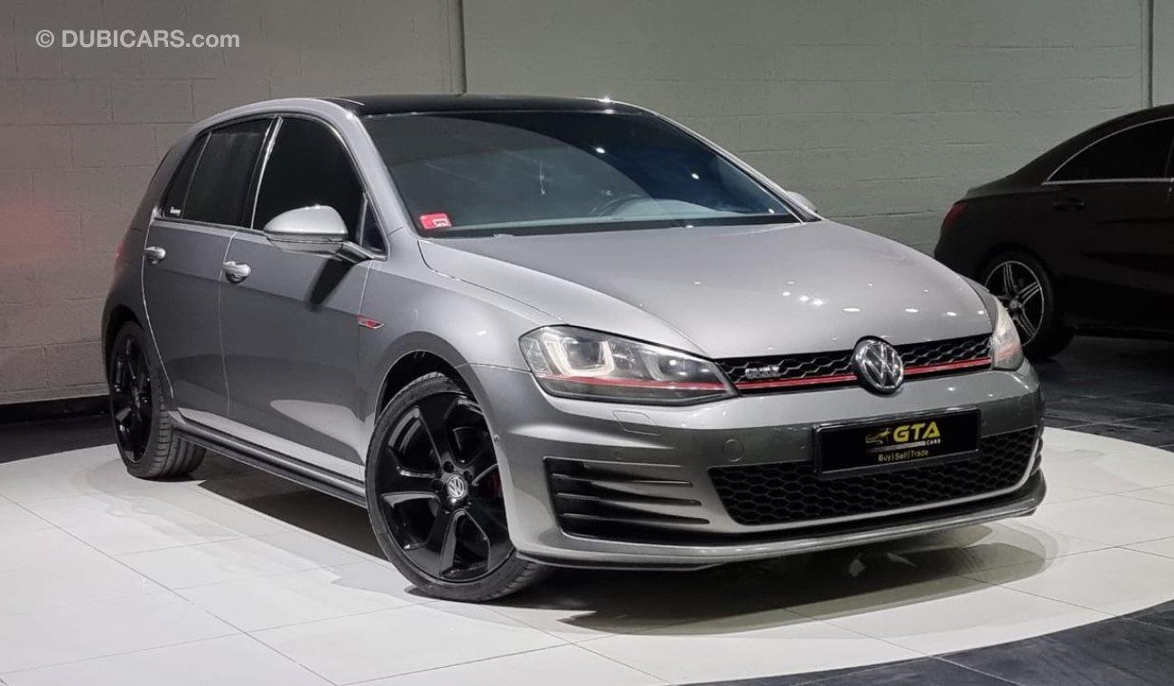 Volkswagen Golf 2015 Volkswagen GTI, Warranty, Service History, GCC