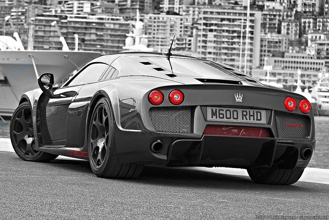 Noble M600 exterior - Rear Right Angled