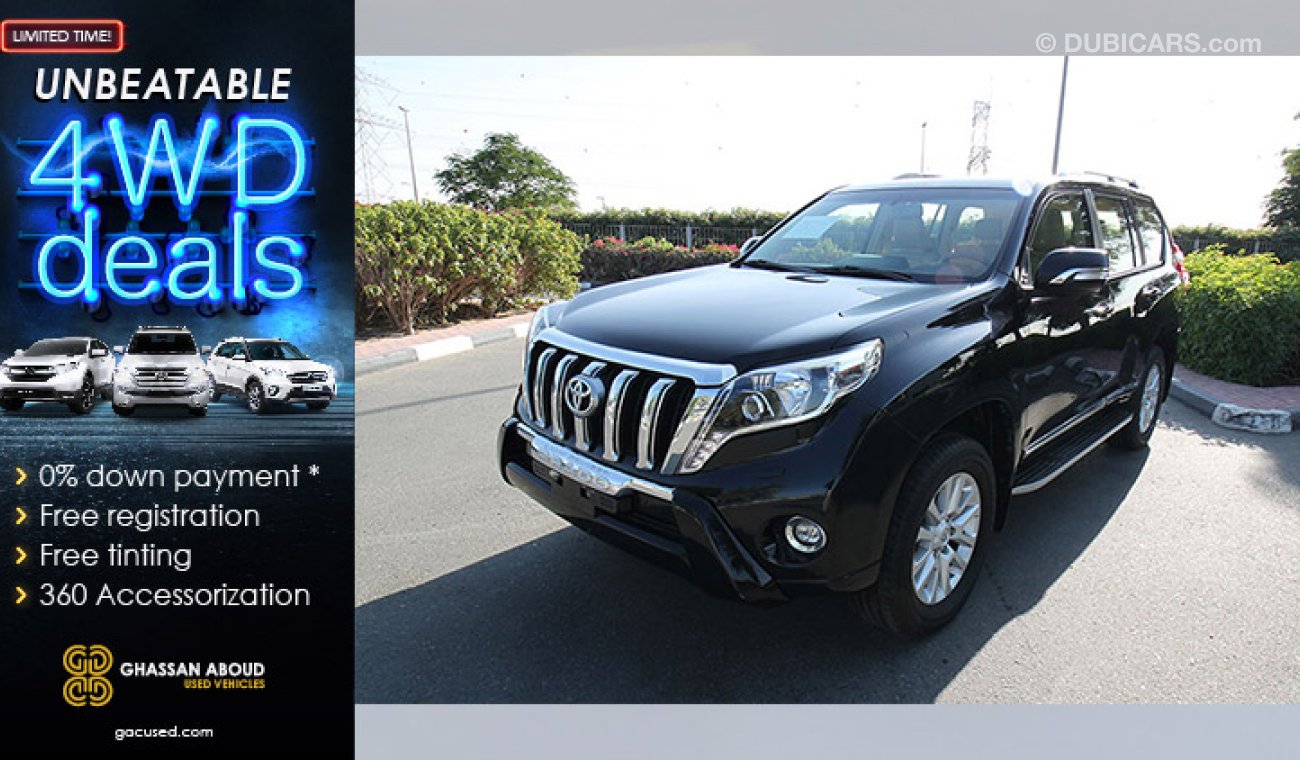 Toyota Prado Certified Vehicle with Delivery option;PRADO(GCC SPECS) in good condition with warrany(Code : 23950)