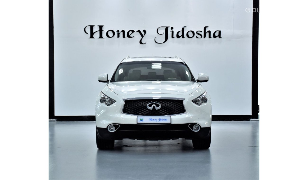 Infiniti QX70 EXCELLENT DEAL for our Infiniti QX70 ( 2017 Model ) in White Color GCC Specs