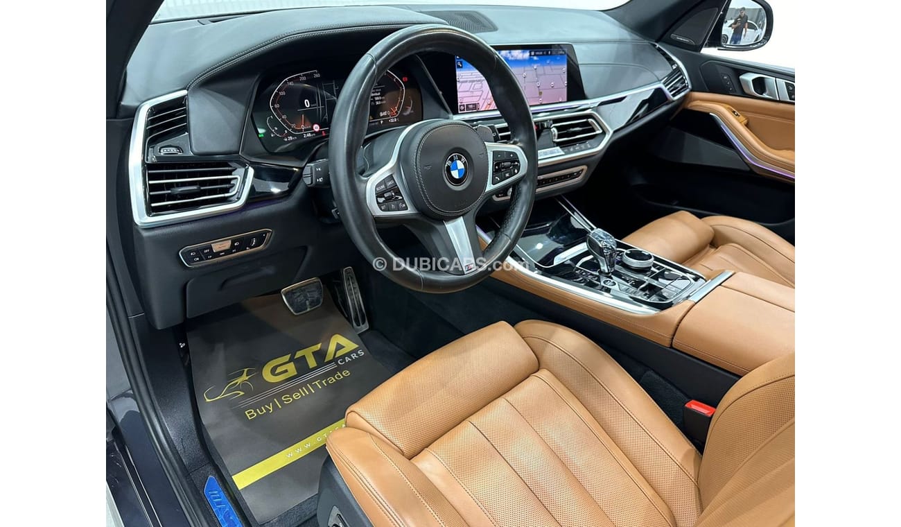 بي أم دبليو X5 40i M سبورت 2019 BMW X5 xDrive40i M-Sport, Dec 2023 BMW Warranty + Service Pack, Full Options, GCC