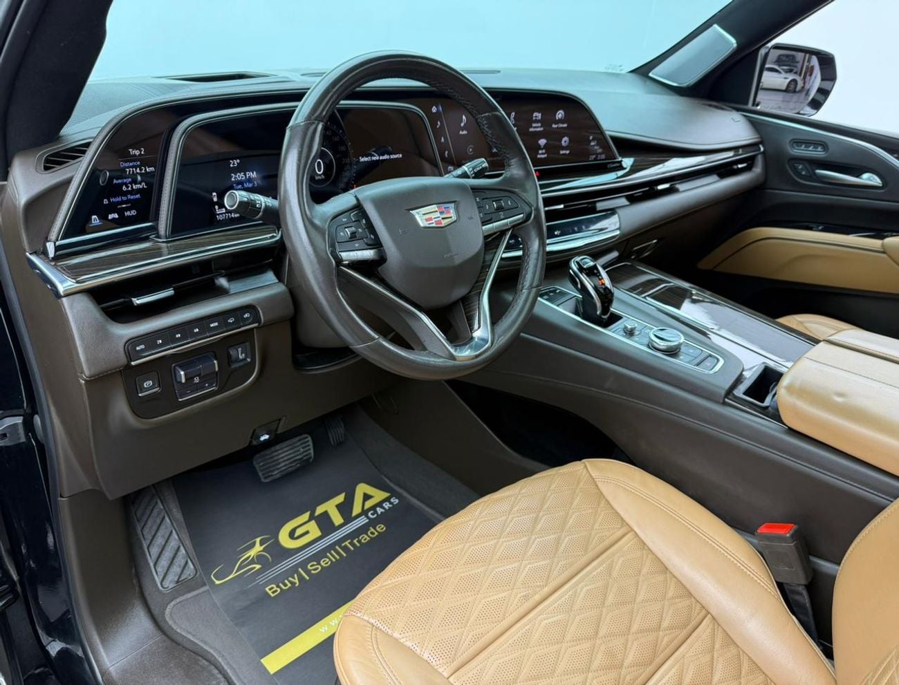 Cadillac Escalade Sport Platinum 6.2L 4WD 2022 Cadillac Escalade Sport Platinum, 07/2027 Cadillac Warranty, 09/2028 Se