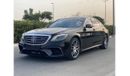 Mercedes-Benz S 63 AMG Std GCC SPEC UNDER WARRANTY NEAT AND CLEAN