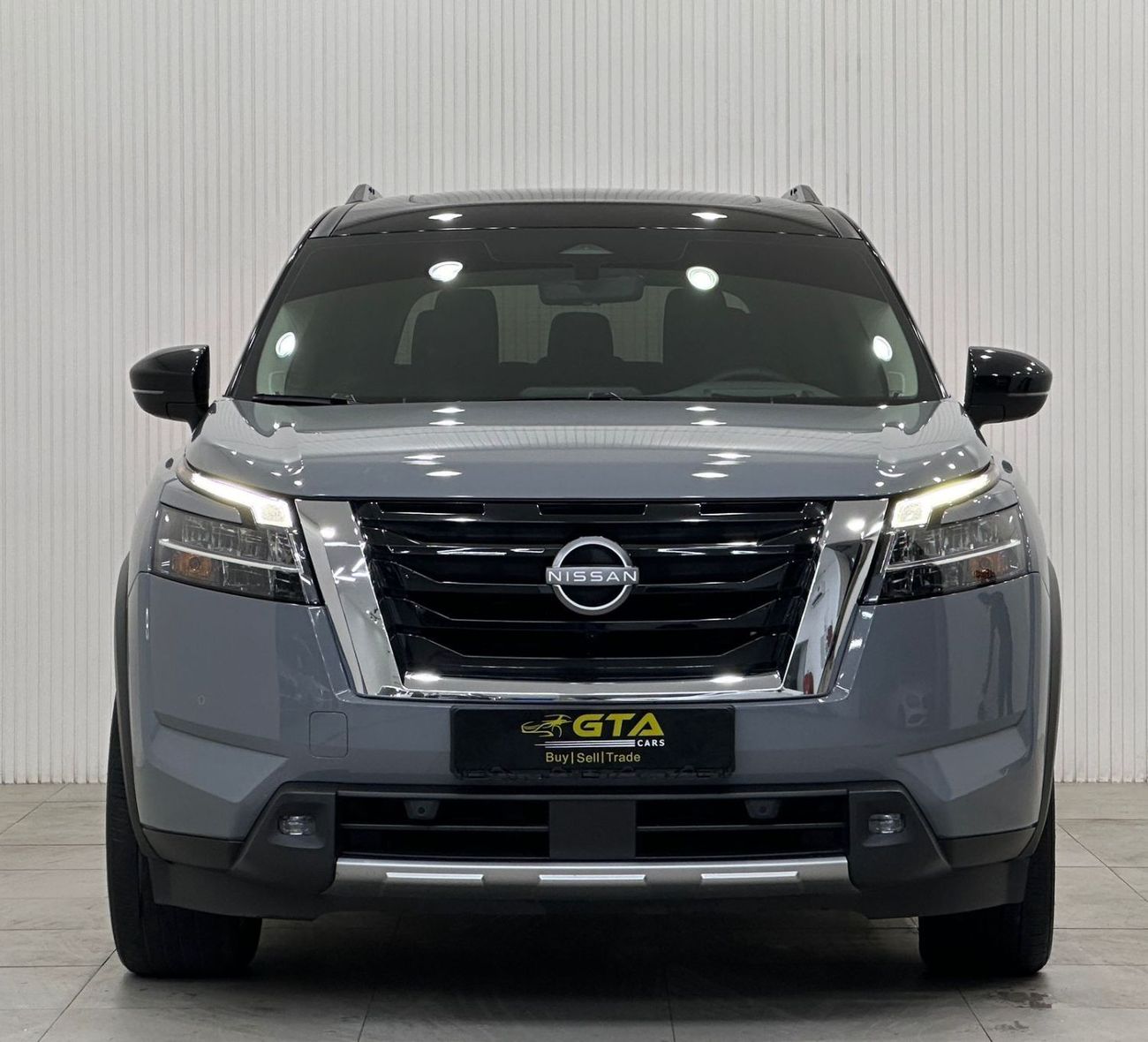 نيسان باثفايندر 2022 Nissan Pathfinder SL, Oct 2027 Nissan Warranty, Oct 2025 Nissan Service Pack, Full Options, GCC