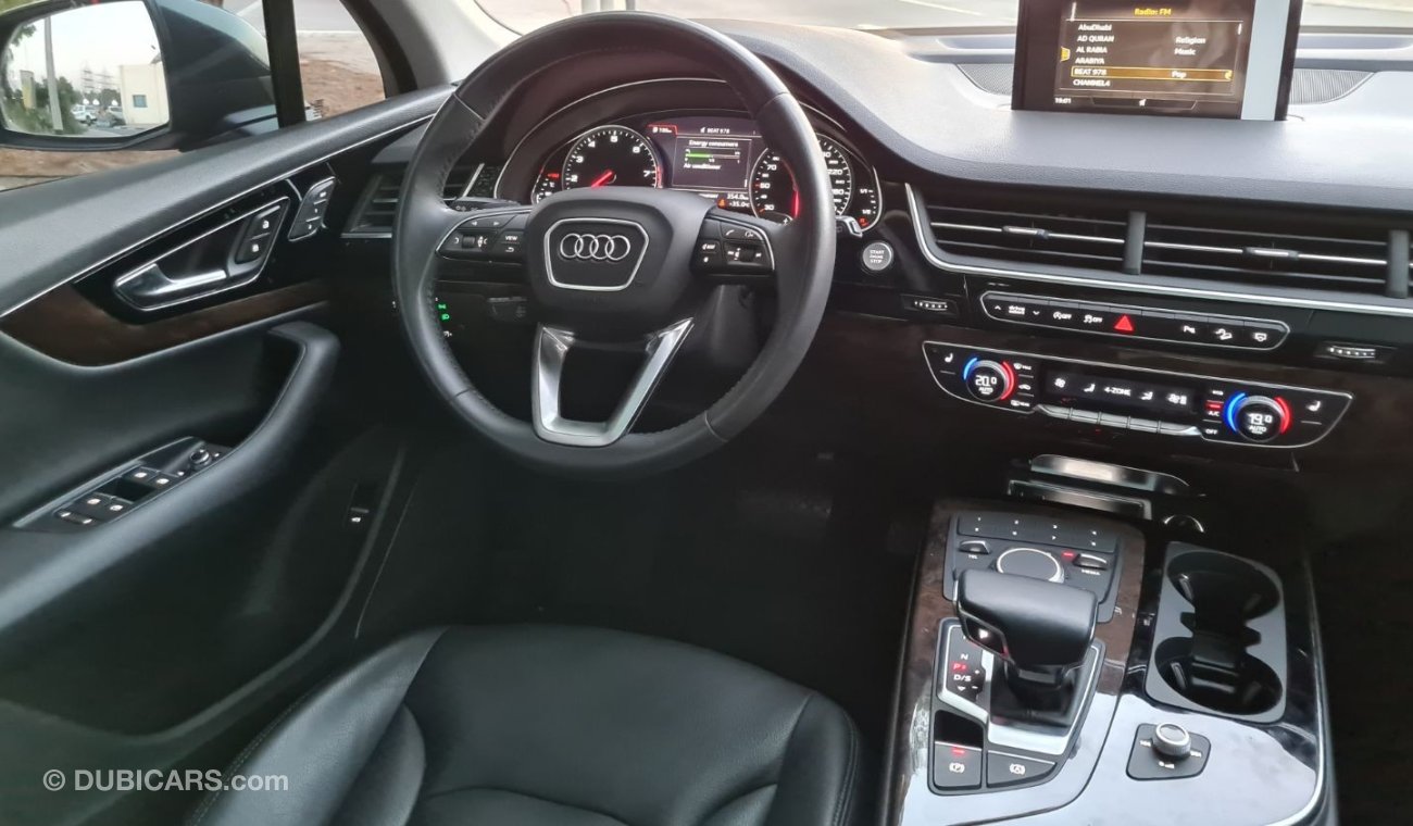 أودي Q7 Black Edition TFSI Quattro 2018 2.0L Turbo European Specs Perfect Condition