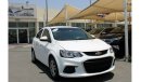 Chevrolet Aveo GCC - MID OPTION - ACCIDENTS FREE - CAR IS IN PERFECT CONDITION INSIDE OUT