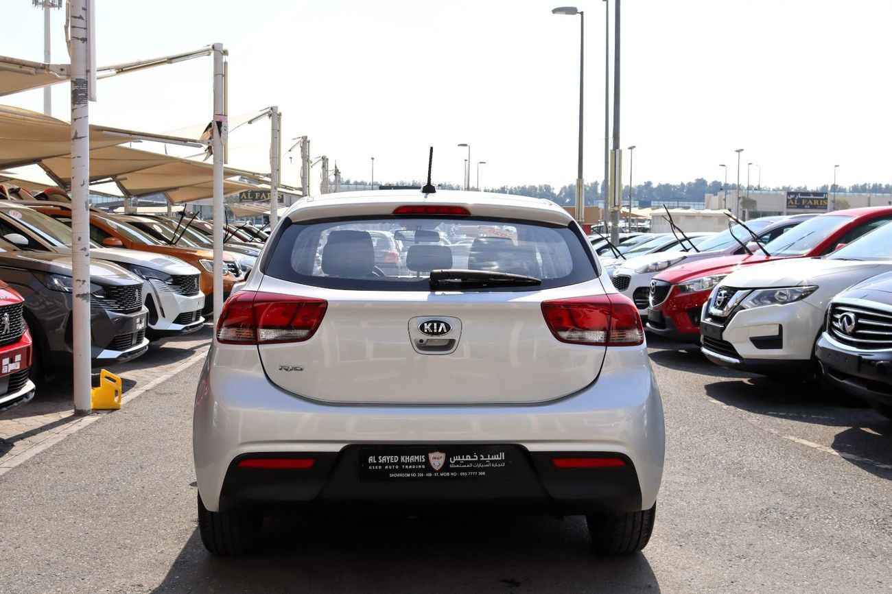 كيا ريو LX خالية من الحوادث - خليجي - صبغة الوكالة - مكينة 1400 سي سي