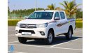 تويوتا هيلوكس DLS 2018 Double Cab 2.4L 4WD 4x4 Diesel M/T / Well Maintained / GCC Specs / Book Now