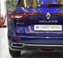Renault Koleos EXCELLENT DEAL for our Renault Koleos 4WD ( 2018 Model ) in Blue Color GCC Specs