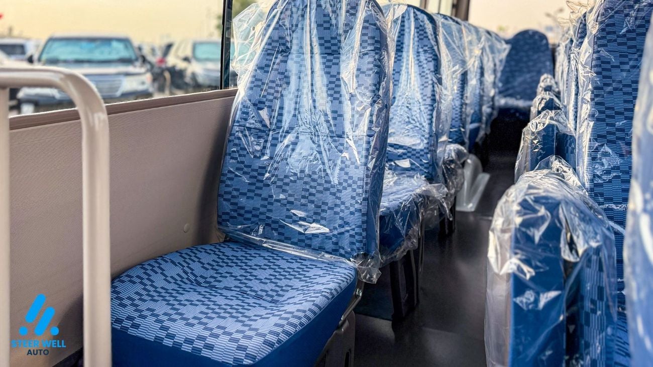 Mitsubishi Rosa 2026 - 30 Seater Bus | 4.2L Diesel | ABS | GCC Specs | Brand New | Export Ready | White