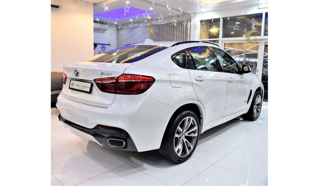 بي أم دبليو X6 M FULL SERVICE HISTORY ORIGINAL PAINT ( صبغ وكاله ) BMW X6 M-Kit 2016 Model!! in White Color! GCC Spec