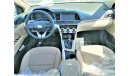 Hyundai Elantra 2.0 with sun roof