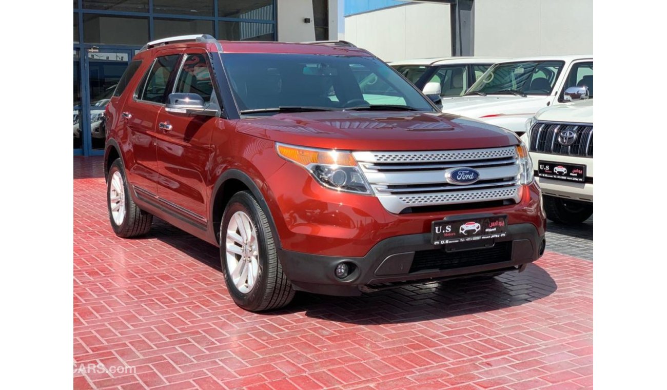 فورد إكسبلورر 4WD FULLY LOADED 2014 GCC AGENCY MAINTAINED SINGLE OWNER IN MINT CONDITION