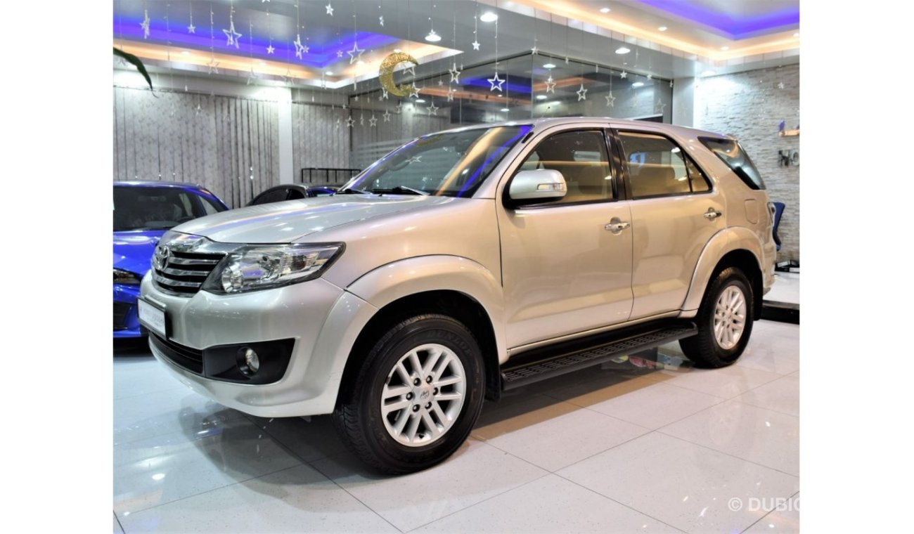 تويوتا فورتونر EXCELLENT DEAL for our Toyota Fortuner SR5 ( 2013 Model! ) in Golden Color! GCC Specs