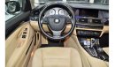 BMW 520i EXCELLENT DEAL for our BMW 520i ( 2013 Model! ) in Grey Color! GCC Specs