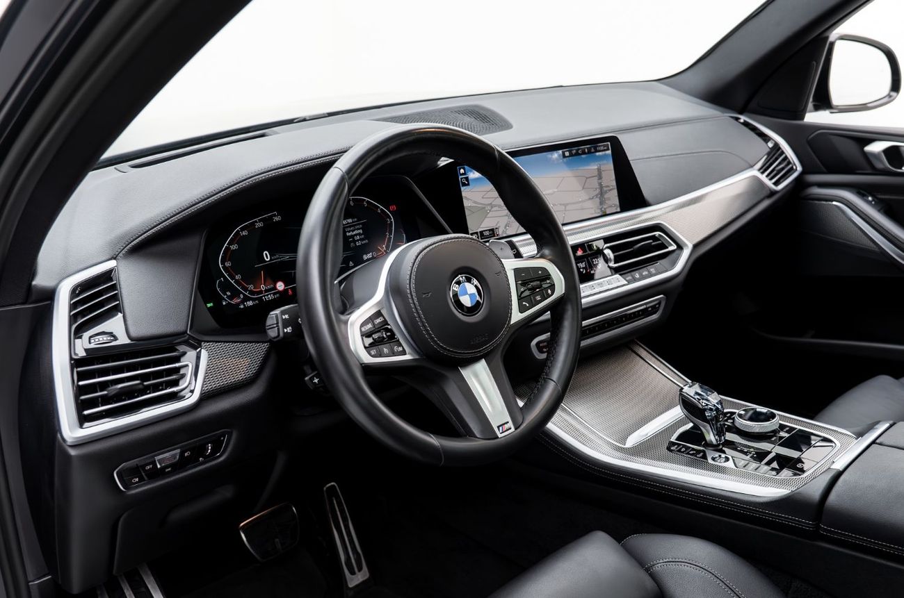 بي أم دبليو X5 40i M Sport 3.0L 2022 BMW X5, Feb 2027 BMW Warranty + Service Pack, Excellent Condition, GCC