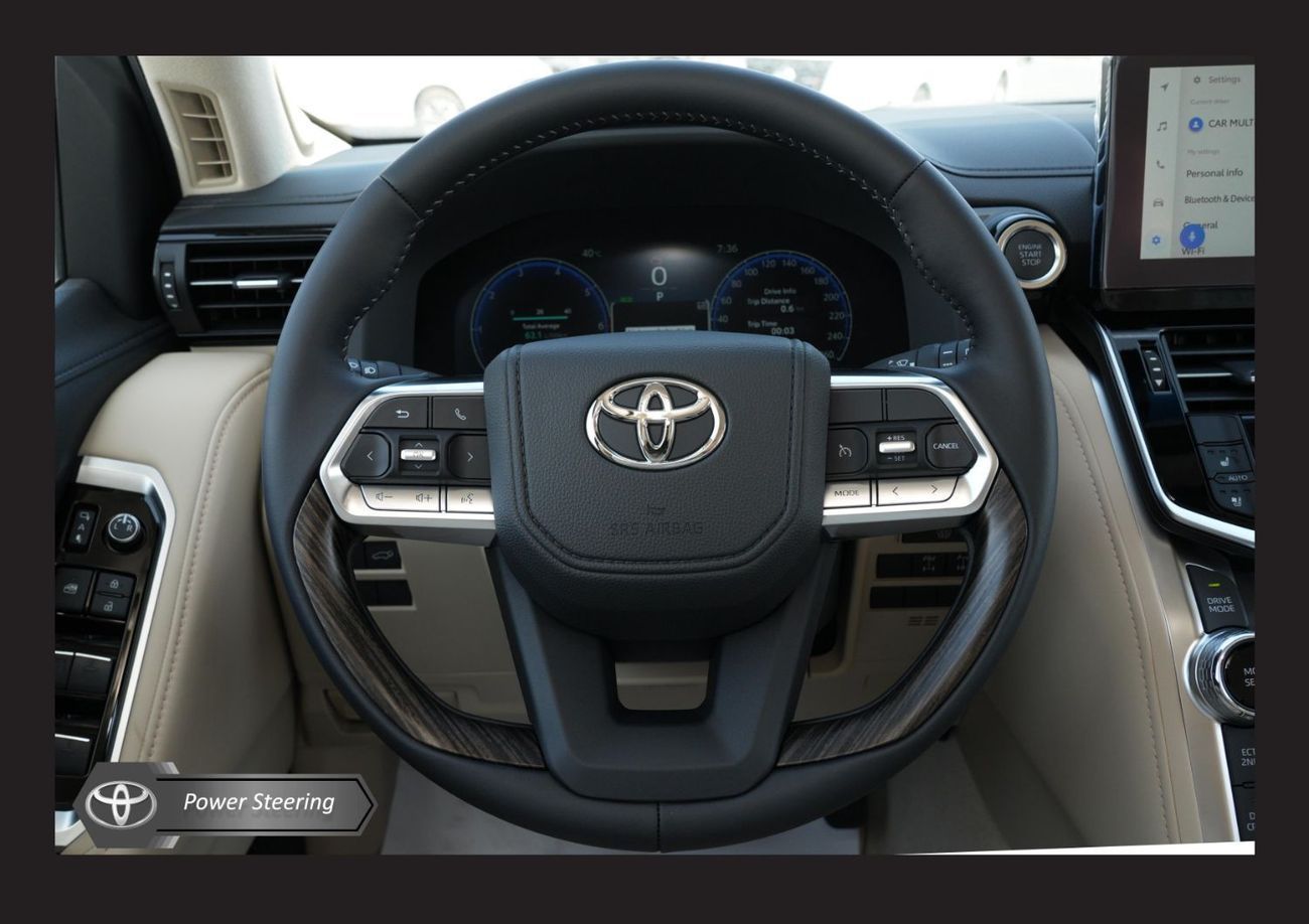 تويوتا لاند كروزر TOYOTA LAND CRUISER LC300 VX 3.5L TWIN TURBO MID A/T PTR 2025 Export Only