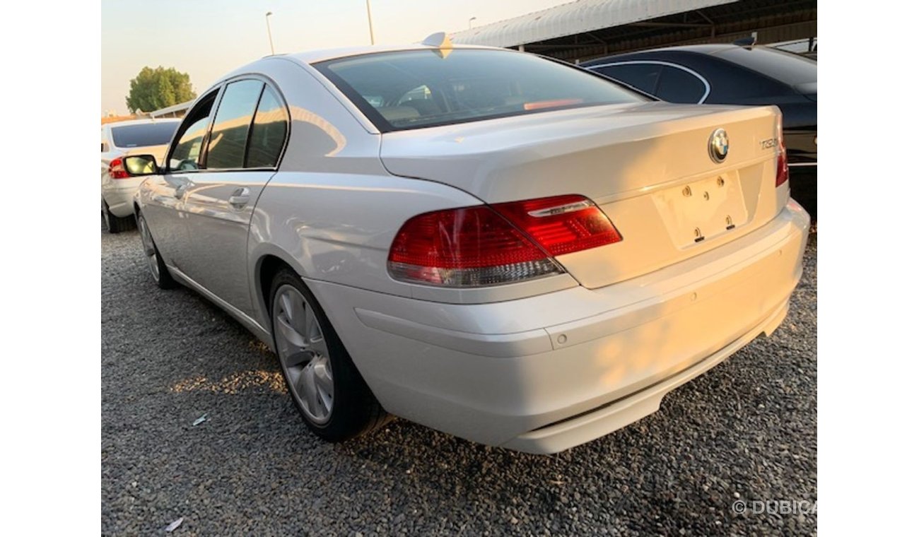 بي أم دبليو 750 وارد اليابان بطاقة جمركية  750I 2008