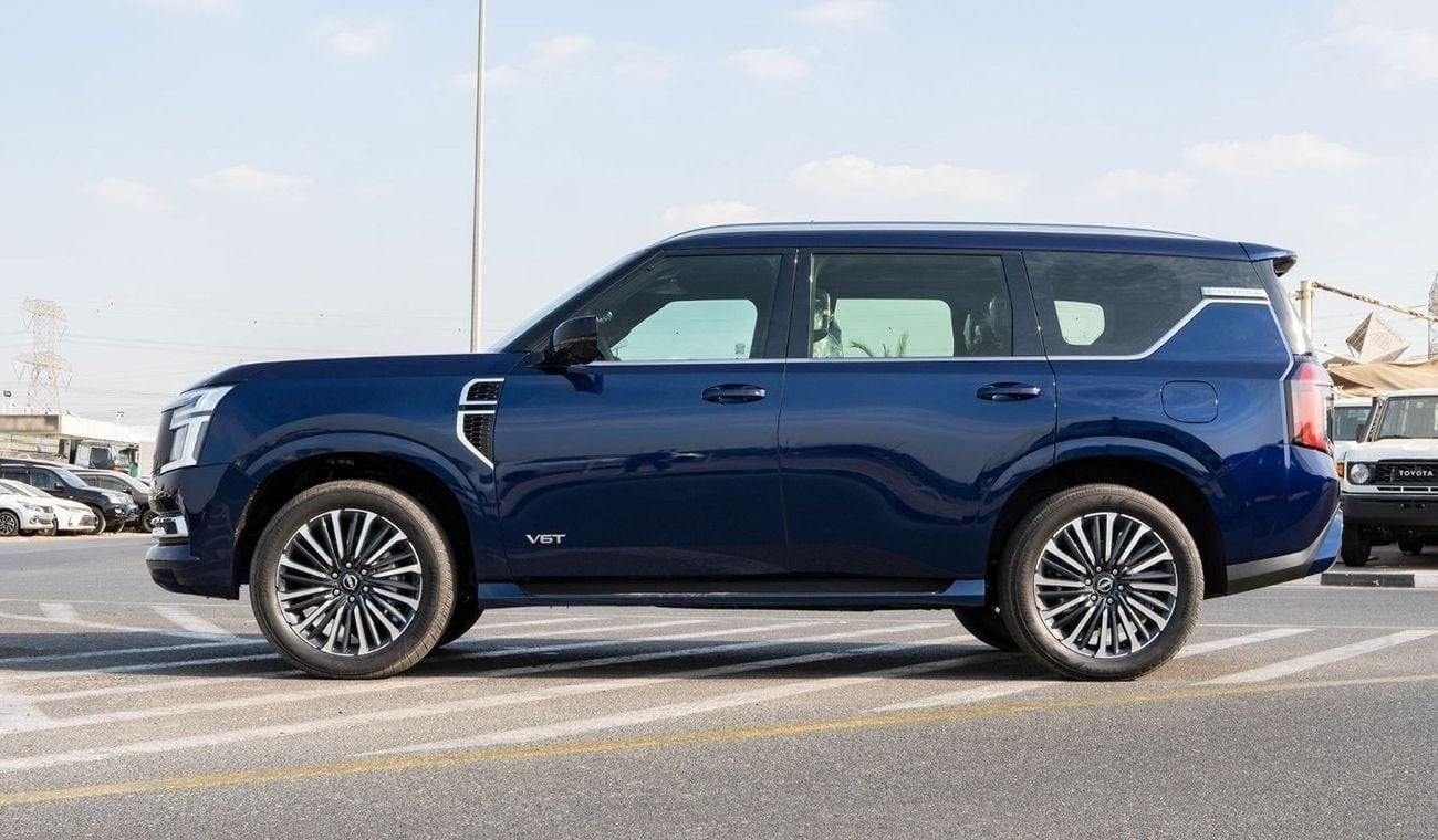 Nissan Patrol 2026 Nissan Patrol LE Platinum 3.5L TT AT Petrol (Blue-Tan) (Export Only)