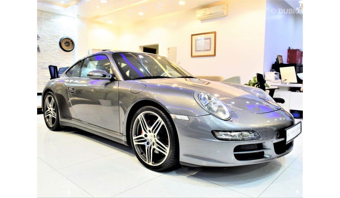 بورش 911 4S ONLY 120000 KM! AMAZING Porsche Carrera 4S 2007 Model! in Grey Color! GCC Specs