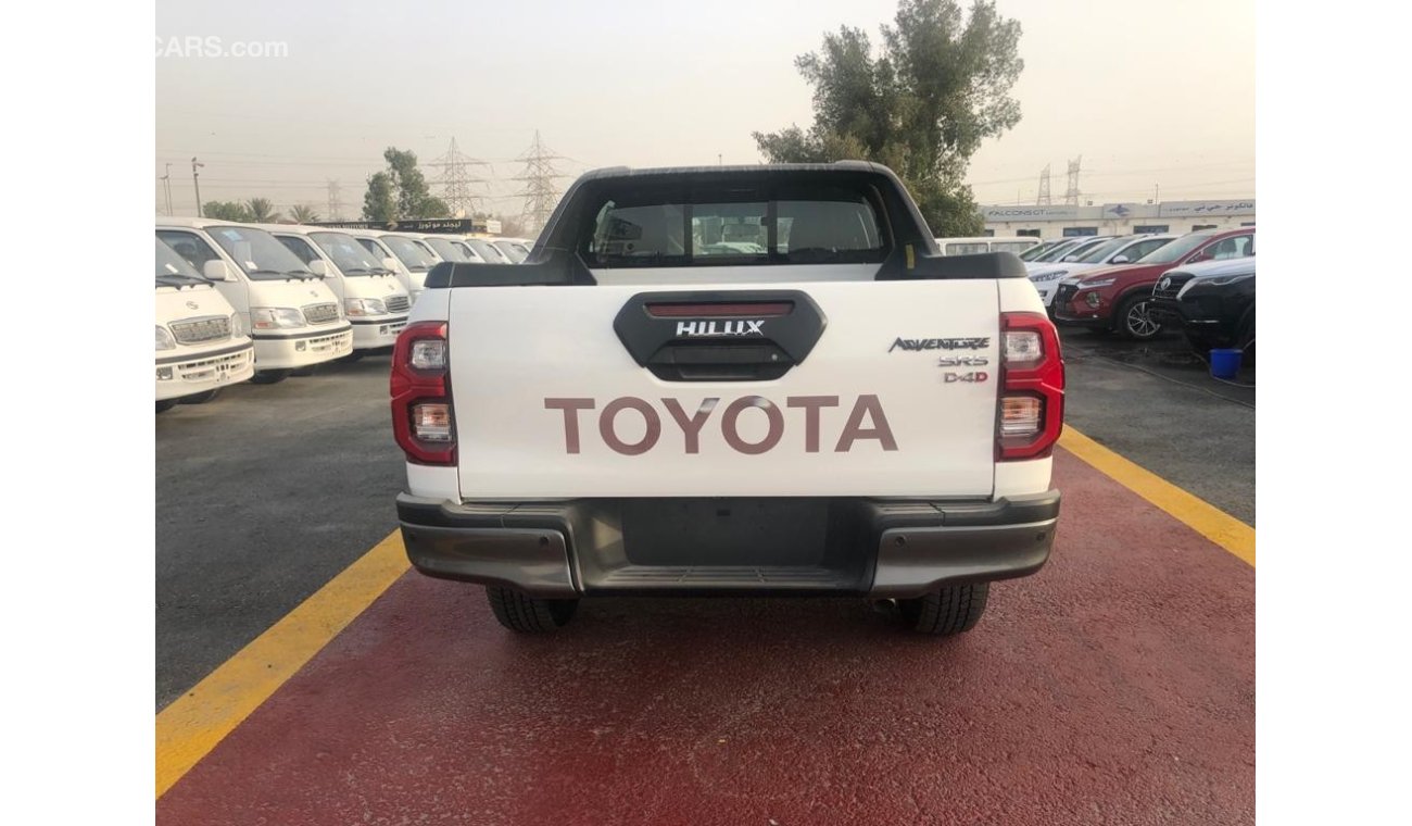 Toyota Hilux TOYOTA HILUX ADVENTURE 2.8L, 4X4, DIESEL, MODEL 2021 WHITE WITH BLACK INTERIOR, FOR EXPORT ONLY