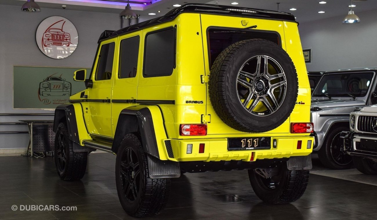 Mercedes-Benz G 500 4X4² V8 Body kit Brabus / GCC Specifications