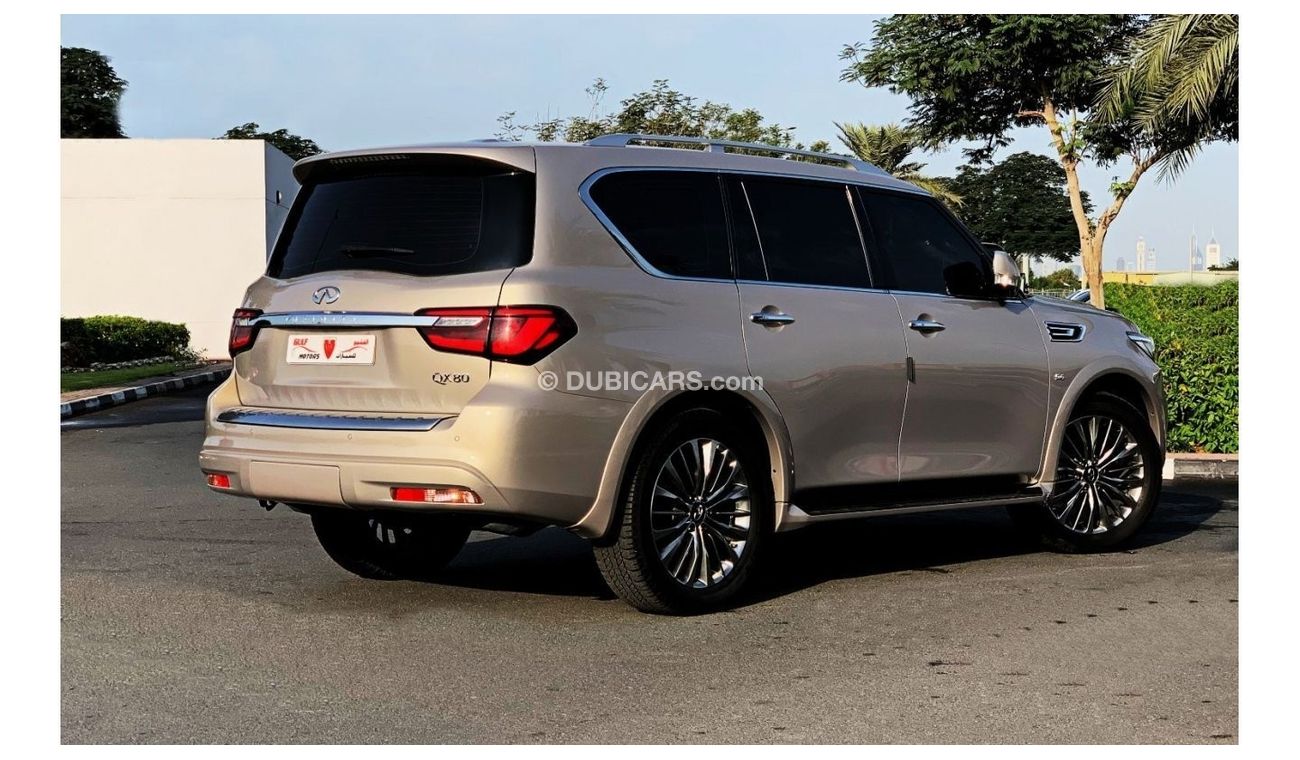 Infiniti QX80 Luxe 7st Black Edition 5.6L-8 Cyl-Full Option- Excellent Condition- Bank Finance Available -Low Kilo