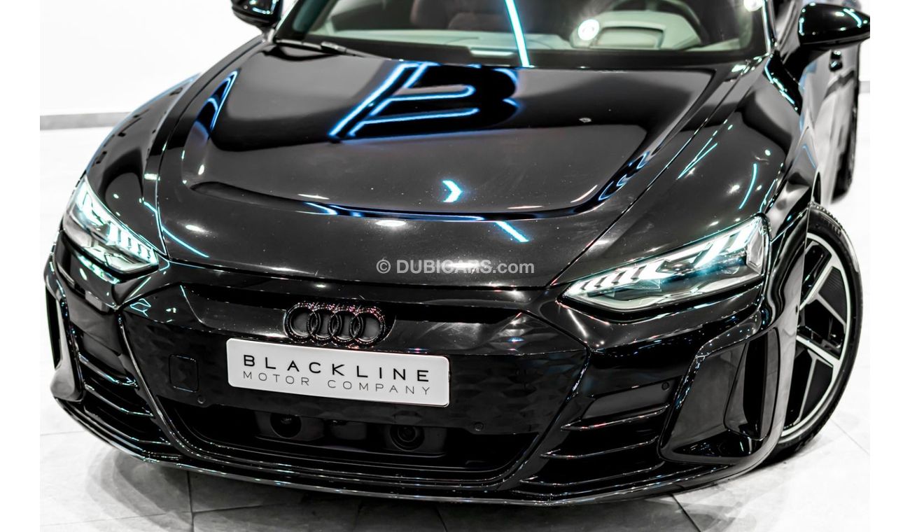 Audi etron 2022 Audi E-Tron GT, 2027 Audi Warranty + Service Contract, Carbon Interior, Low KMs, GCC