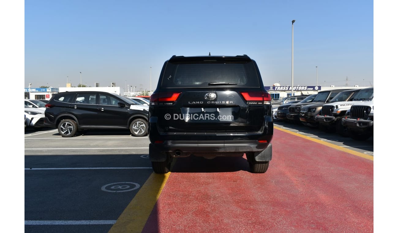 Toyota Land Cruiser GXR 3.3L DSL- A/T - 5STR - 23YM - BASIC - NO SUNRF - BLK_BLK - EURO (EXPORT OFFER)