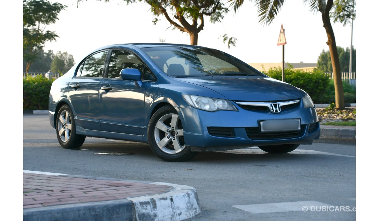 Honda Civic HONDA CIVIC - V4 - 1.8 - 2007 - LXI - I VTEC - GOOD CONDITION - GCC SPECS ANDROID SYSTEM WITH CAMERA