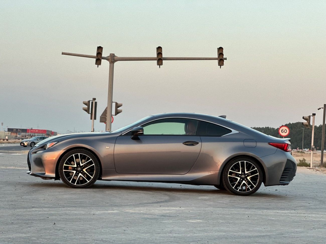 Lexus RC350 F-Sport 3.5L MODEL 2015 GCC CAR PERFECT CONDITION INSIDE AND OUTSIDE FULL OPTION SUN ROOF LEATHER SE