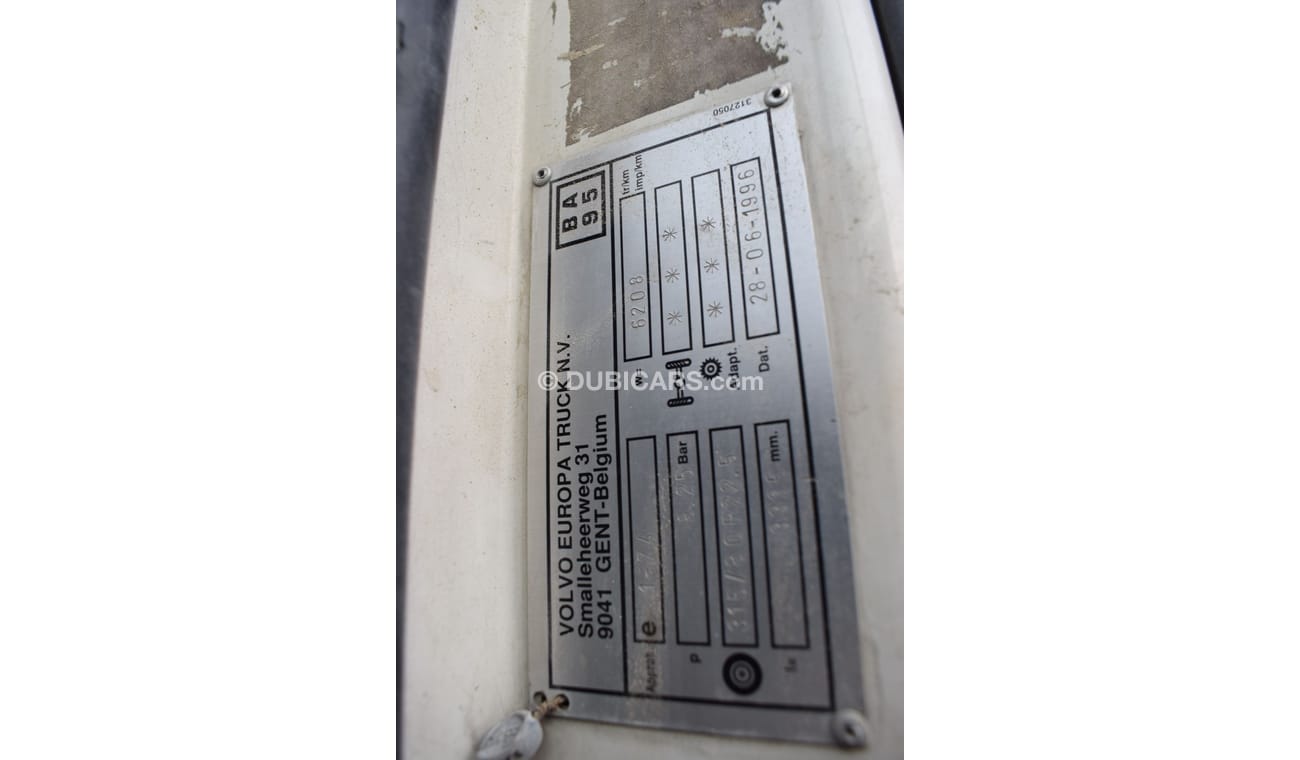 Volvo FH12 Volvo FH 12 Truck Chassis, Model:1997.