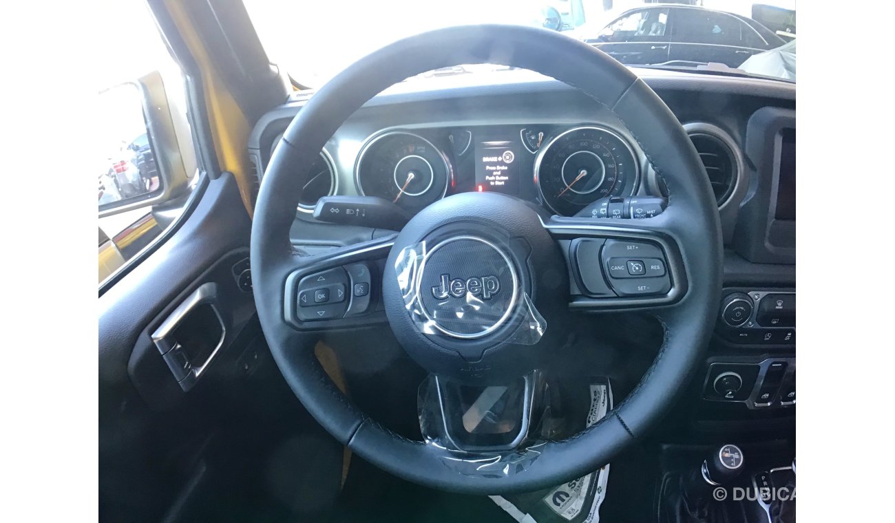 Jeep Wrangler Sport 3.6L 2019 Model with GCC Specs