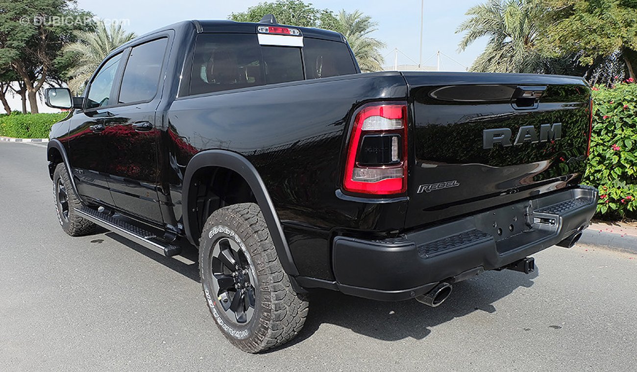 RAM 1500 1500 REBEL 2019, Crew Cab 4X4, 5.7 V8 GCC, 0km with 3 Years or 100,000km Warranty