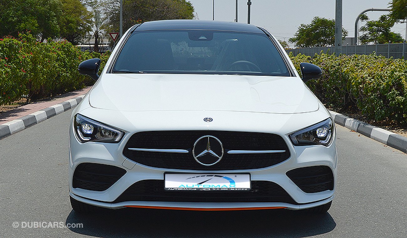 Mercedes-Benz CLA 200 2020, Edition 1, GCC, 0km w/ 2Yrs Unlimited Mileage Warranty + 3Yrs or 60,000km Free Service at EMC