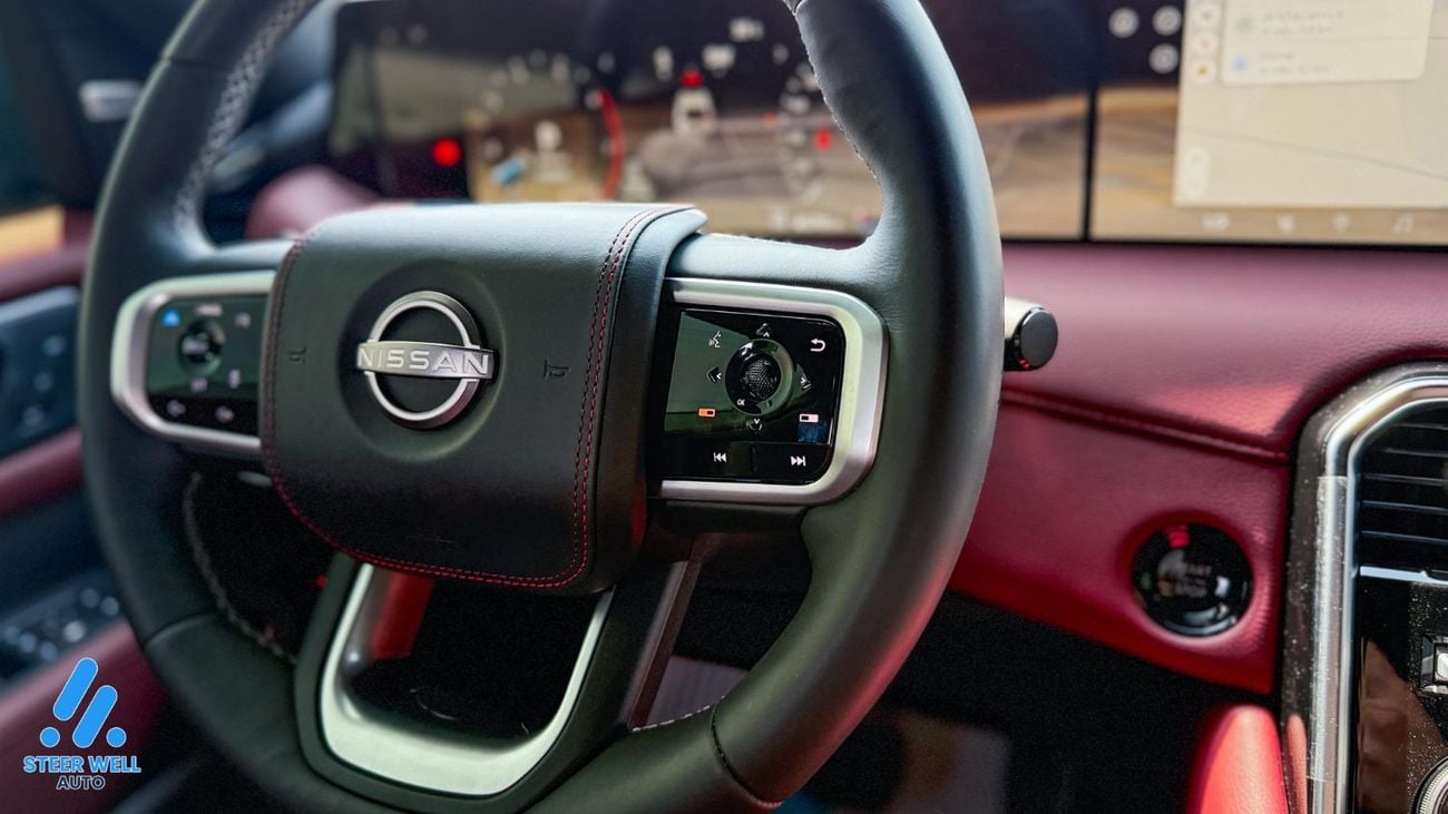 Nissan Patrol LE Titanium 3.5L LE Platinum 3.5 | White/Burgundy | Full Warranty | Luxury SUV